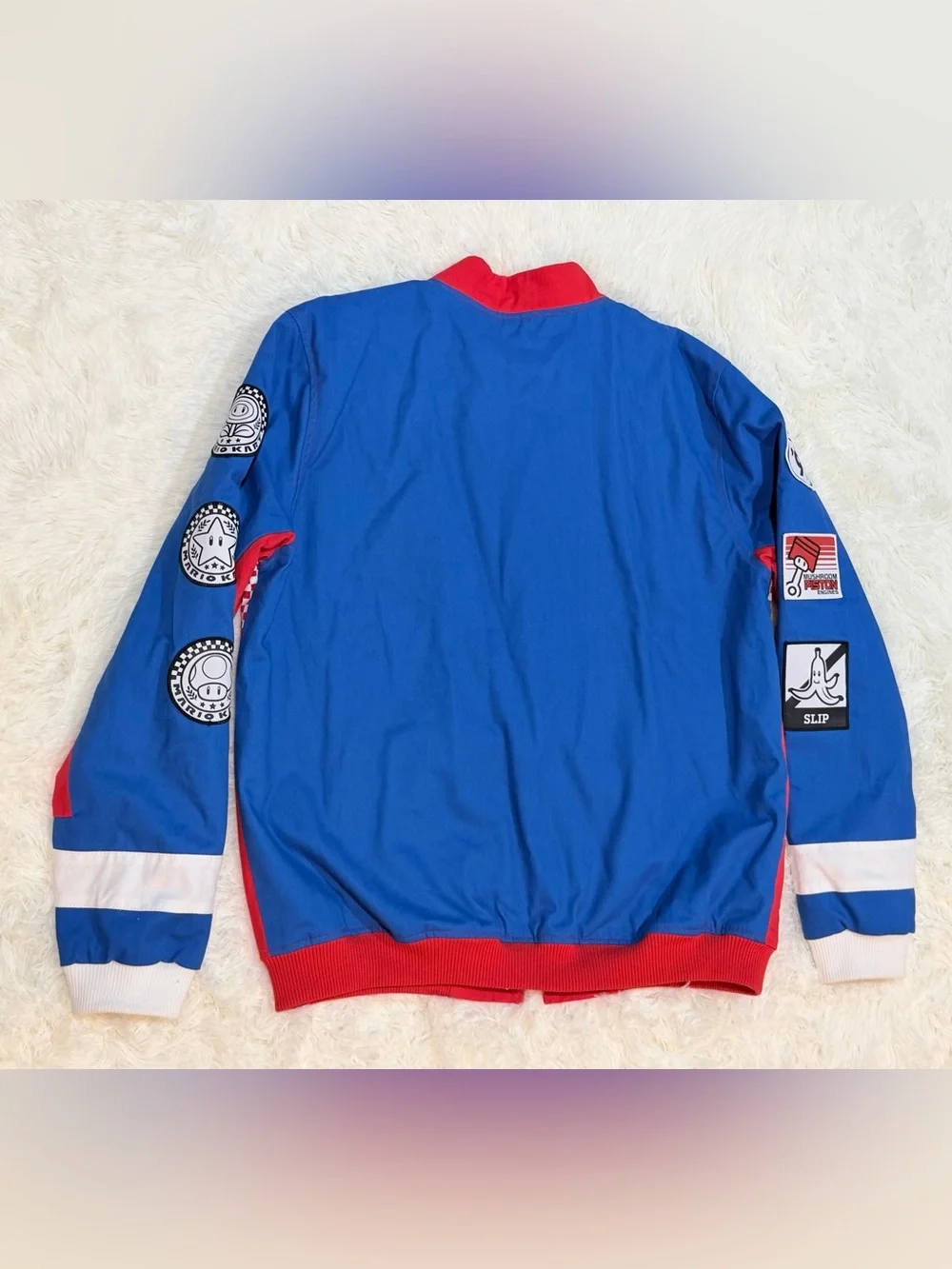 Unisex Nintendo Mario Kart Bomber Jacket - Size L